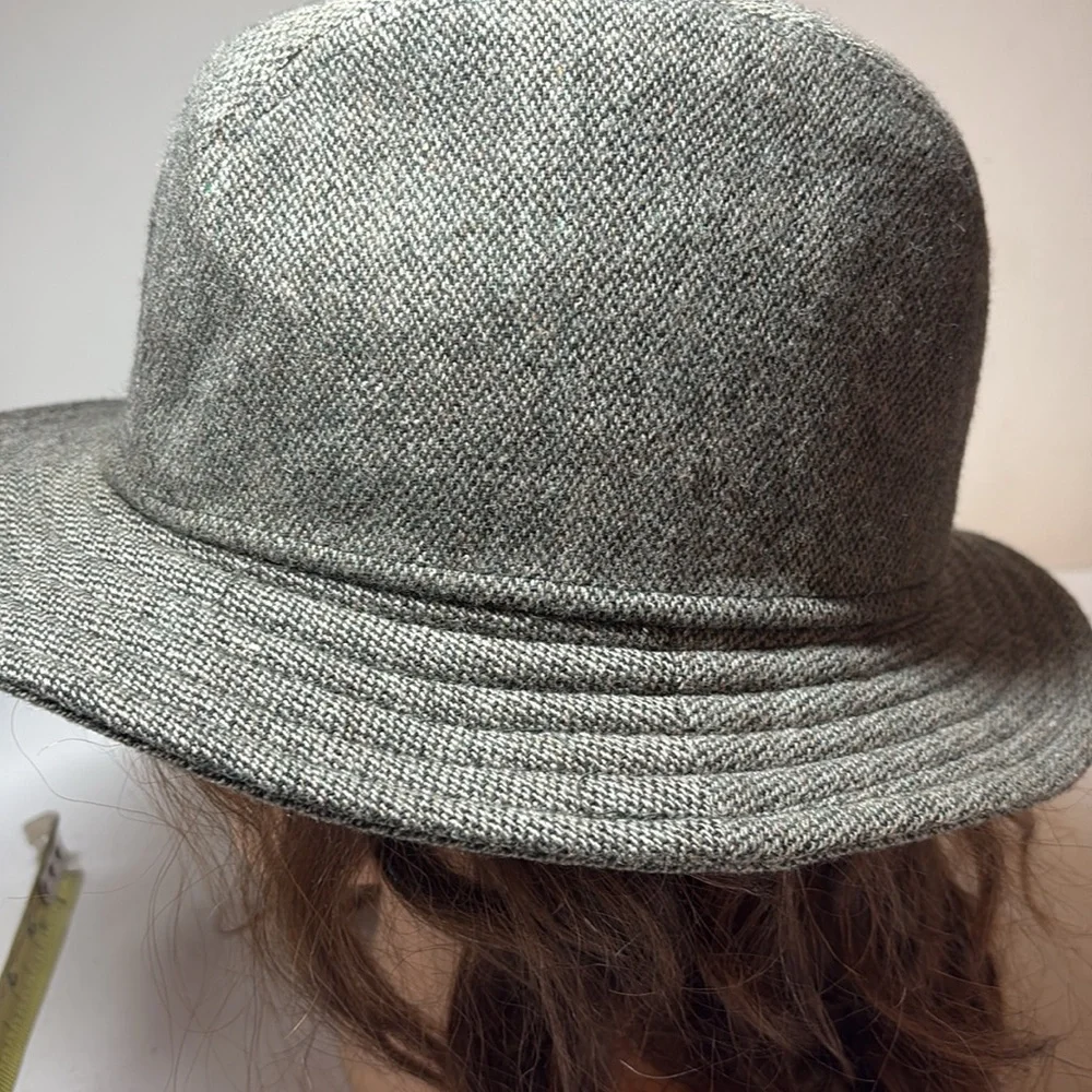 Betmar New York Green Tweed Wool Fedora One Size